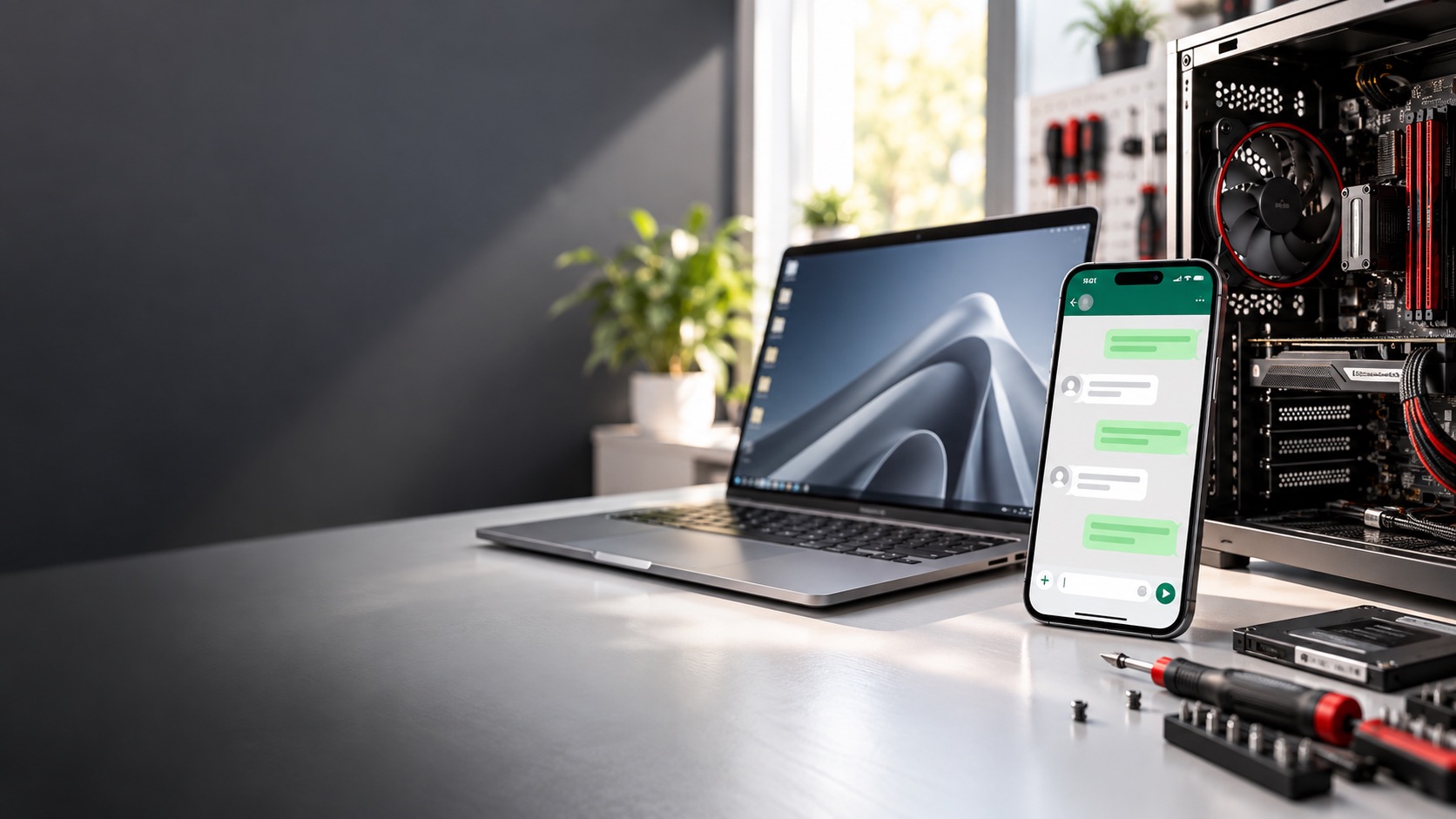 Консультация FD Service в WhatsApp по ремонту компьютера